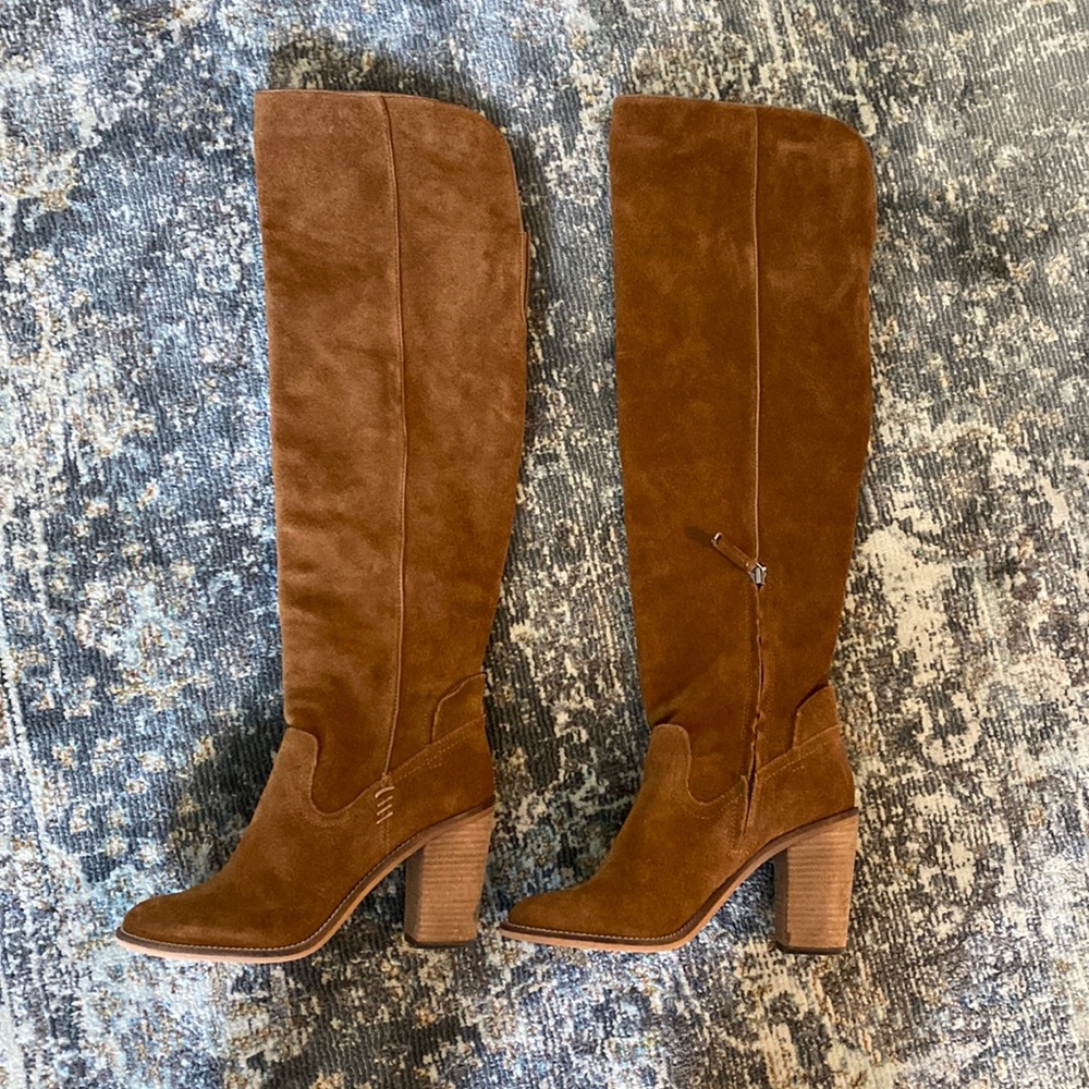Cognac suede OTK dolce vita boots